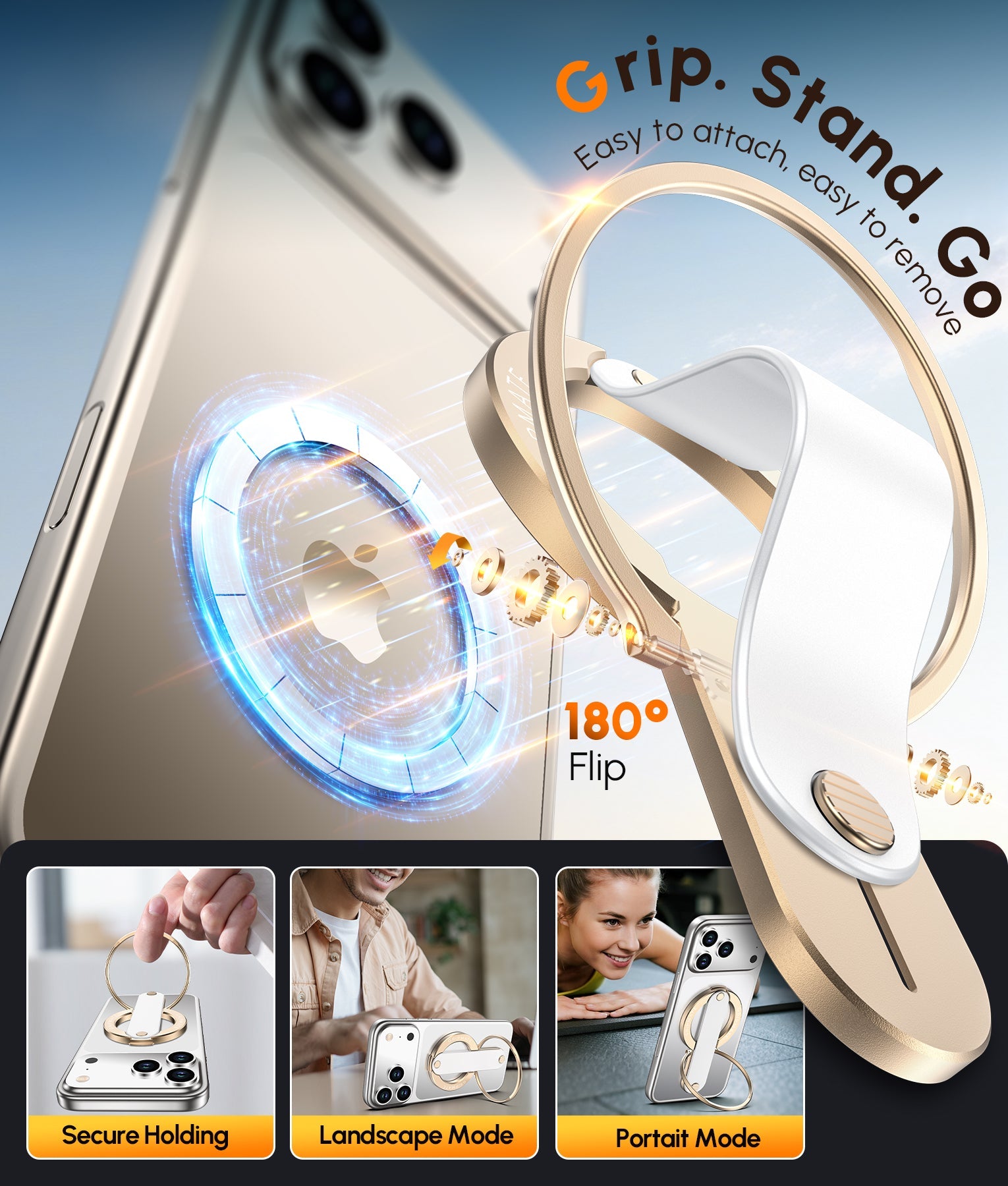 Gripmate 2 Magnetic Phone Loop Grip